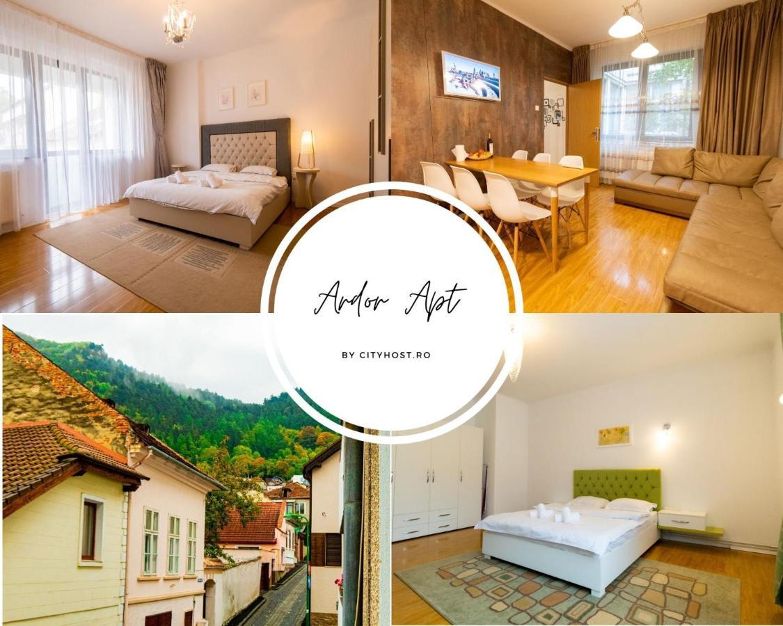 Ardor Apt - Bright And Secluded Apartment In The Heart Of Old Town Brasov Luaran gambar